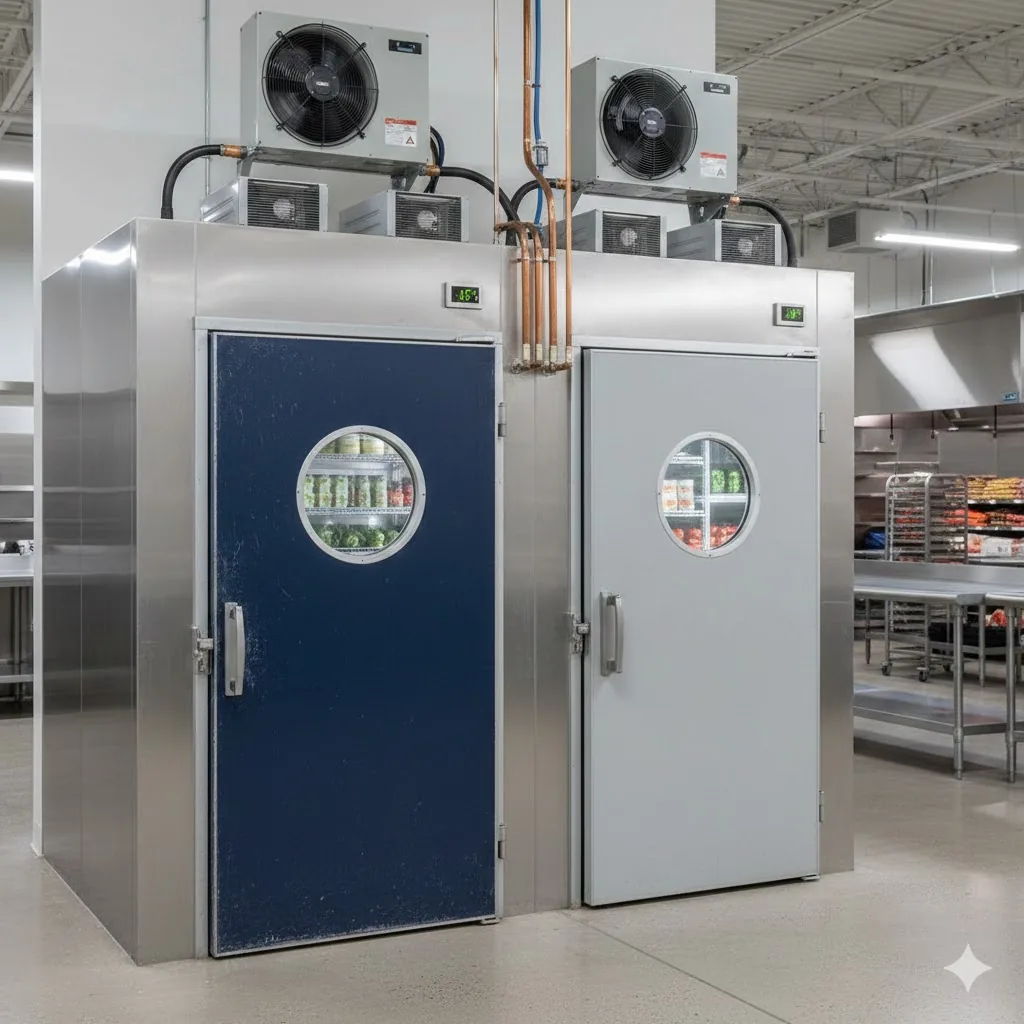 Walk-in freezer repair service